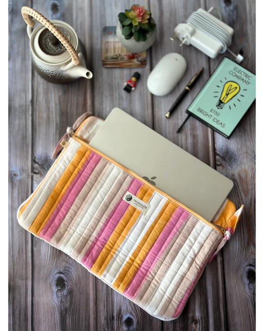 Ice Cream MacBook Quilted Laptop Sleeve